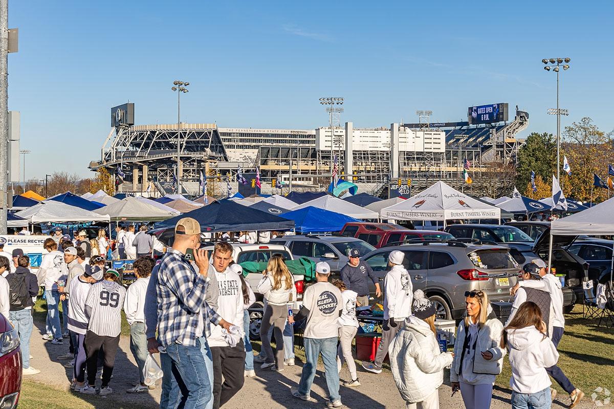 Penn State University is a popular college located in State College in Pennsylvania.