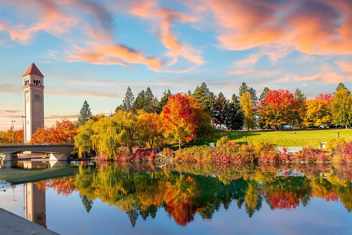 Spokane in the fall