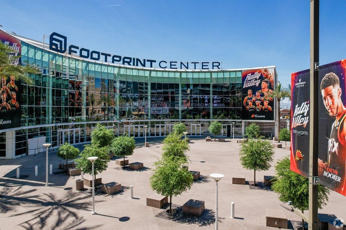 The Phoenix Suns play at the Mortgage Matchup Center, previously Footprint Center.