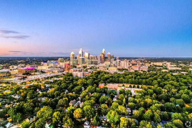 City view of Charlotte, NC