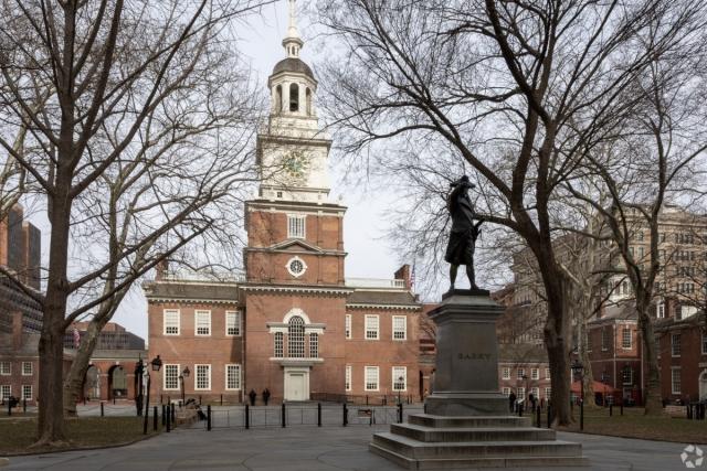Independence Hall in Old City was home to debates on the Declaration of Independence.
