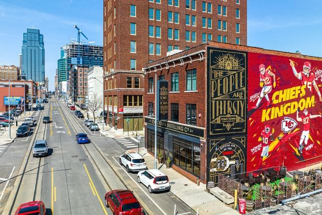 Kansas City is home to the Kansas City Chiefs, and locals love to show their pride.