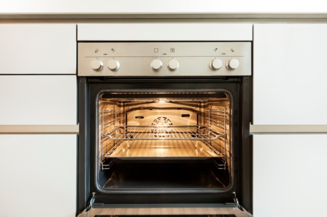 Photo of a convection oven