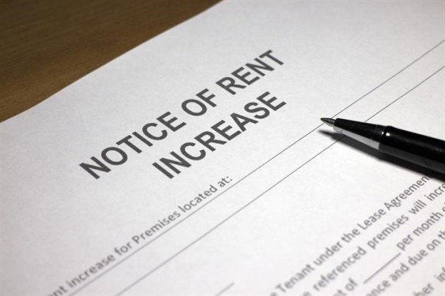 a notice of rent increase