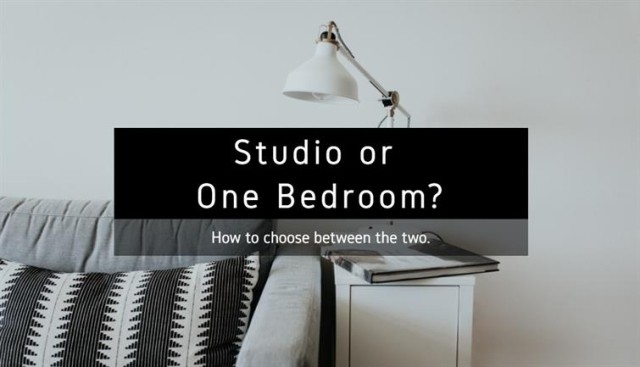 studio vs one bedroom