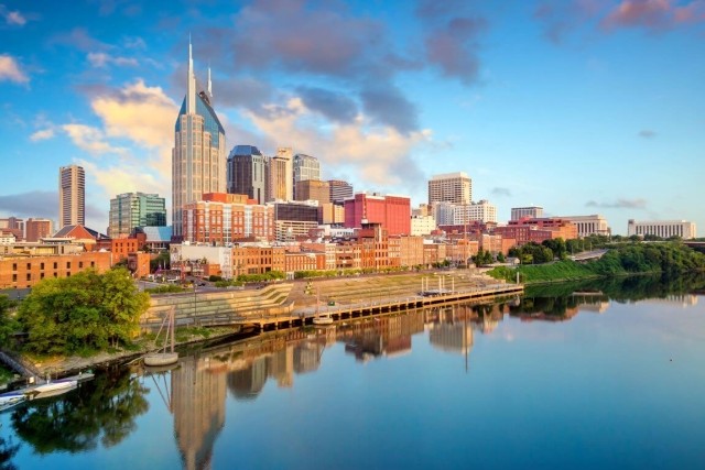City skyline of Nashville