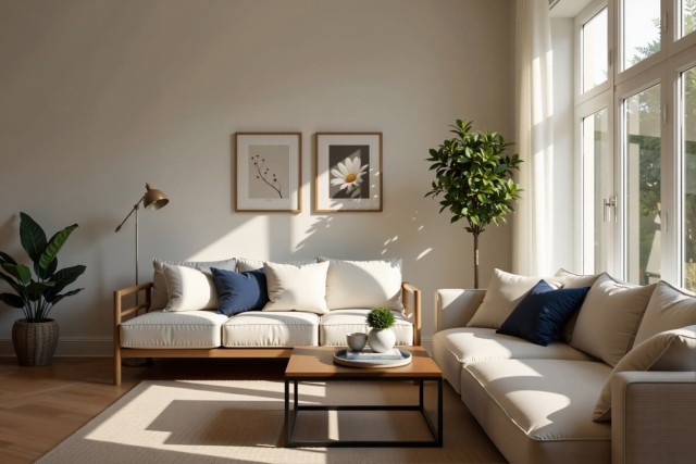 Based on previous trends, minimalism with warm tones will be a popular trend in 2025.