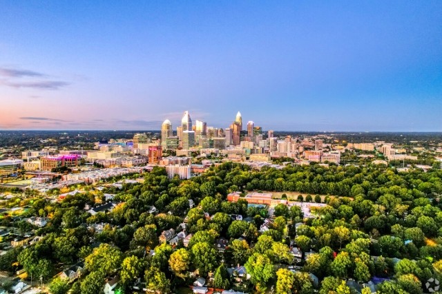City view of Charlotte, NC