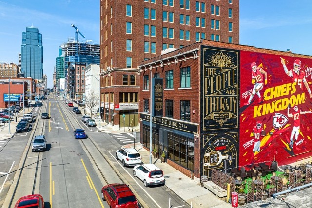 Kansas City is home to the Kansas City Chiefs, and locals love to show their pride.