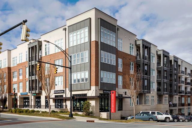 Mixed use apartment community 