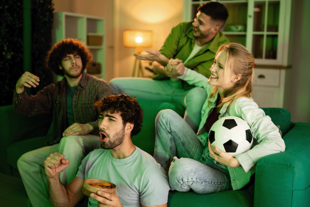 How to create an entertainment area in apartment